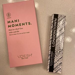 Mani moments by Voesh & Cuticle Cream by Londontown